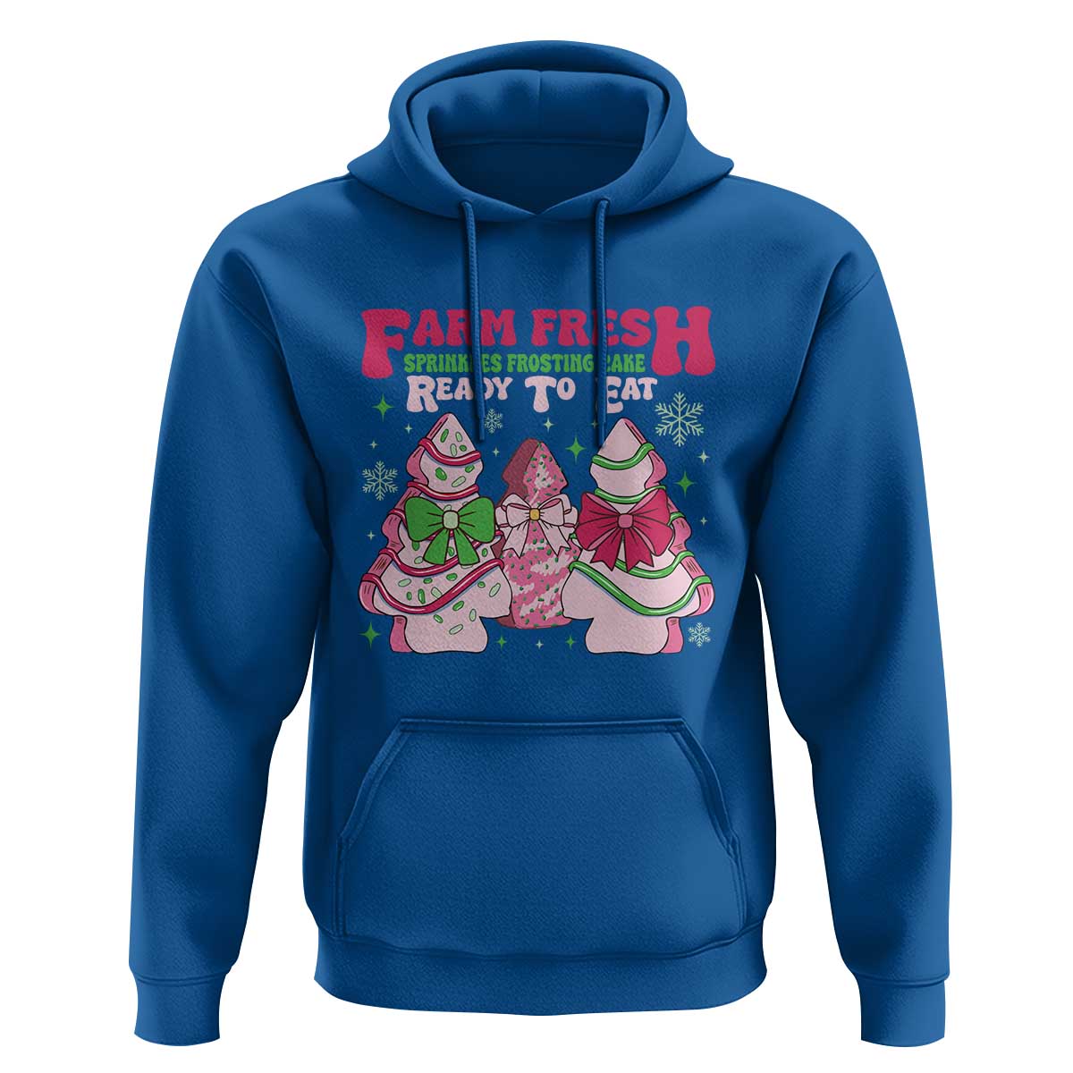 Farm Fresh Christmas Tree Cakes Coquette Hoodie