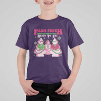 Farm Fresh Christmas Tree Cakes Coquette T Shirt For Kid - Wonder Print Shop