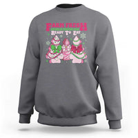 Farm Fresh Christmas Tree Cakes Coquette Sweatshirt - Wonder Print Shop