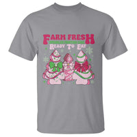 Farm Fresh Christmas Tree Cakes Coquette T Shirt - Wonder Print Shop