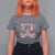 Farm Fresh Christmas Tree Cakes Coquette T Shirt For Women - Wonder Print Shop