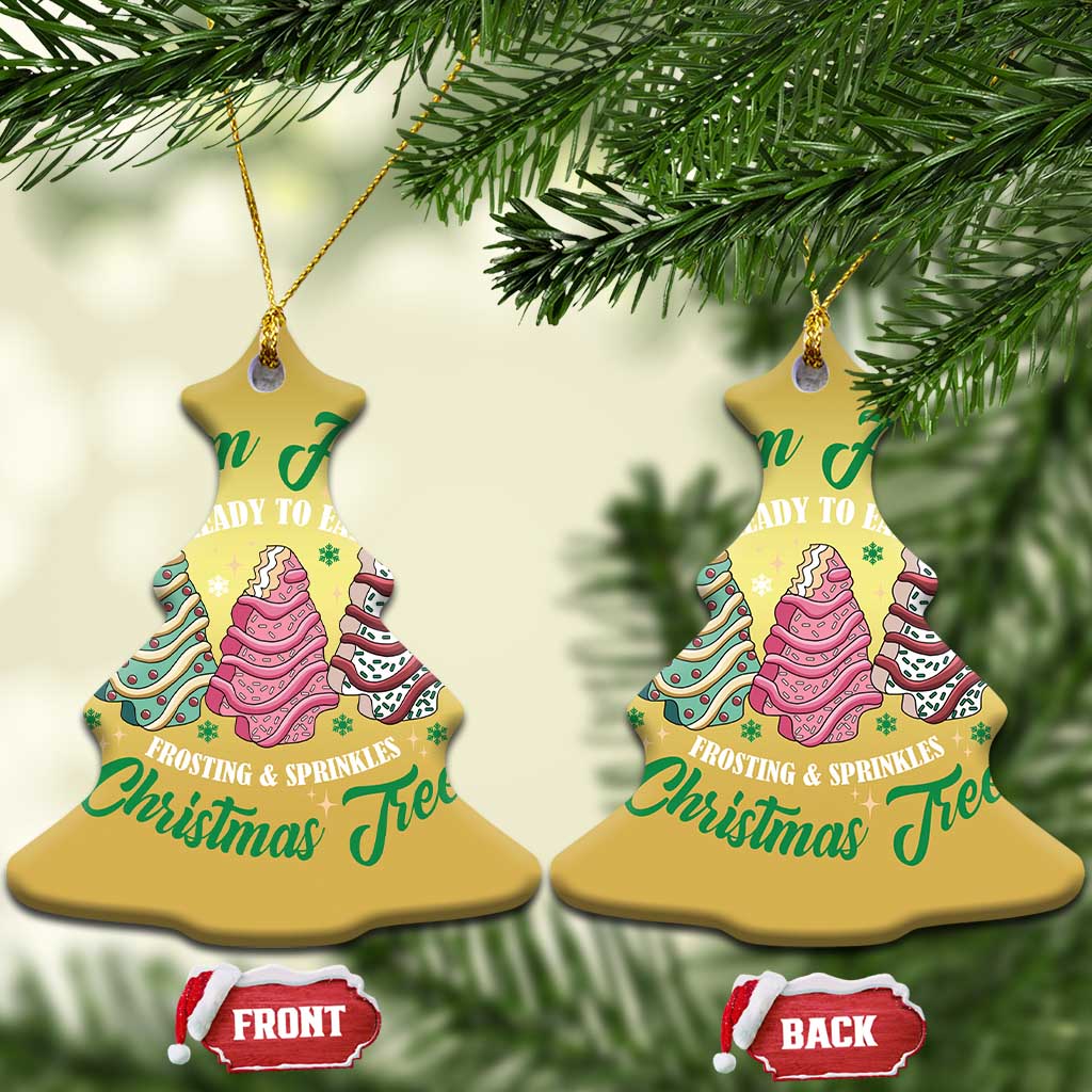 Farm Fresh Christmas Tree Cakes Christmas Ornament - Wonder Print Shop