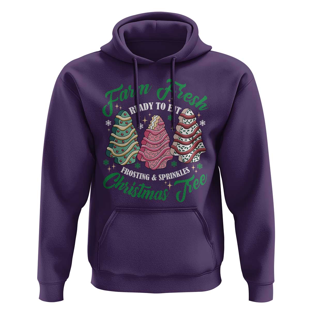 Farm Fresh Christmas Tree Cakes Hoodie