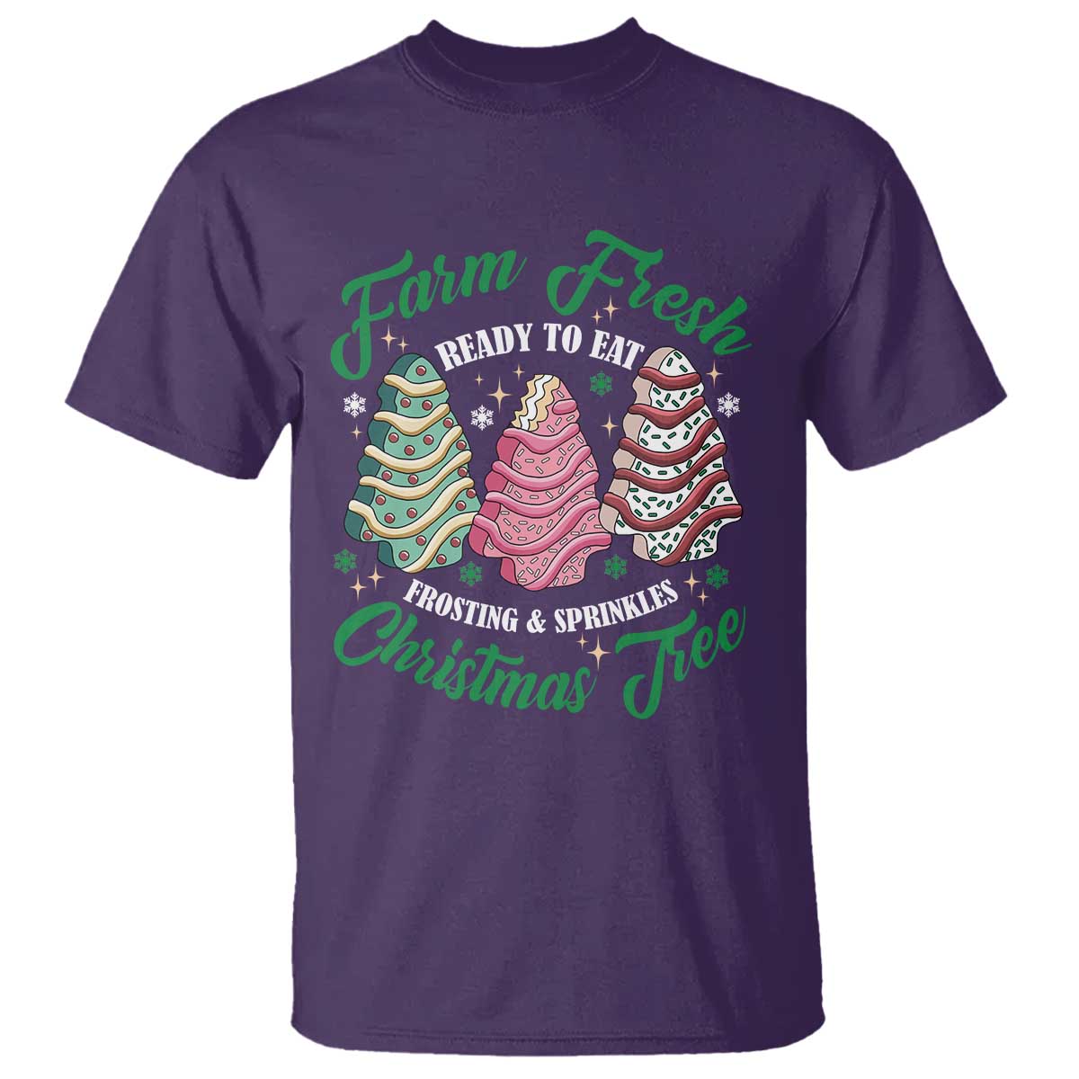 Farm Fresh Christmas Tree Cakes T Shirt - Wonder Print Shop