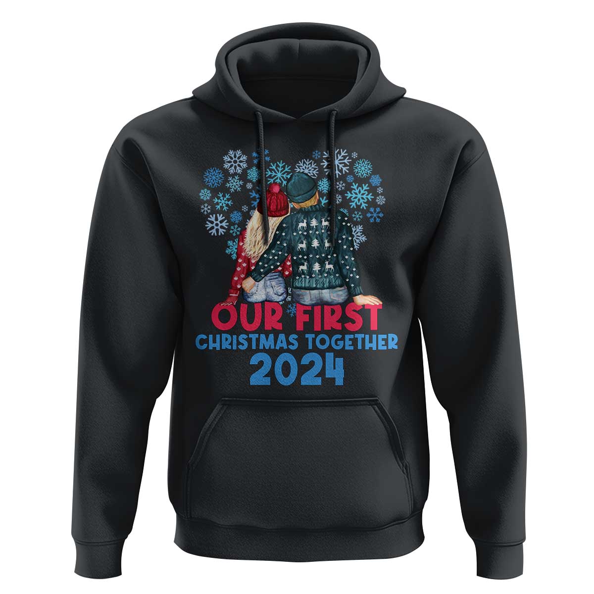 Our First Christmas Together 2024 Hoodie