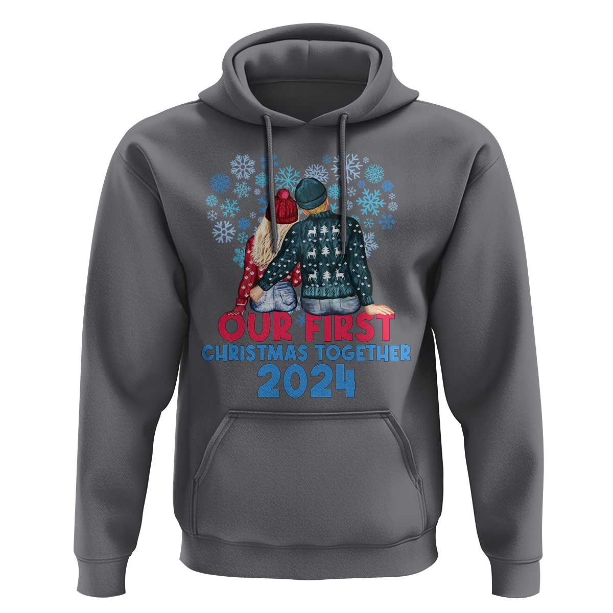 Our First Christmas Together 2024 Hoodie