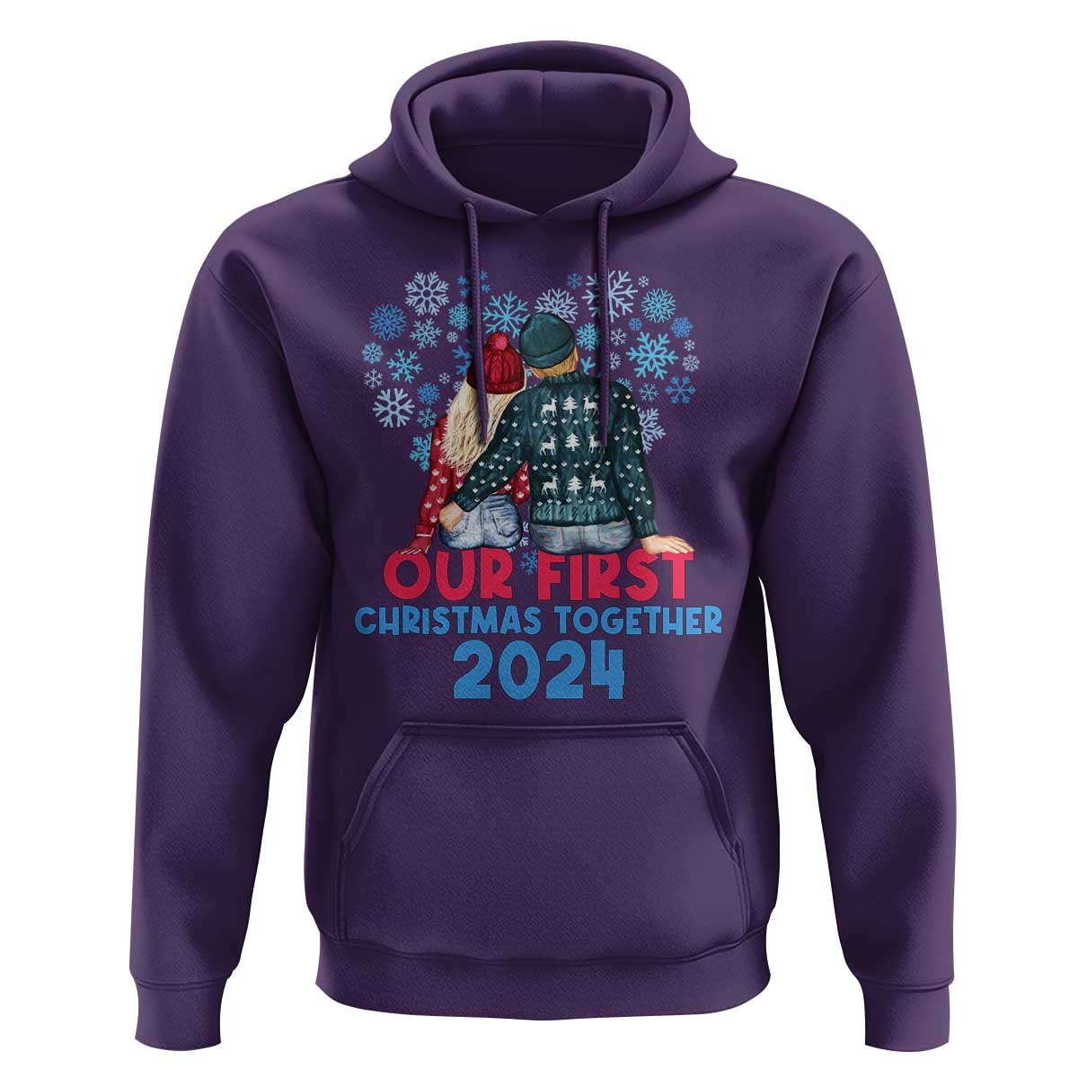 Our First Christmas Together 2024 Hoodie