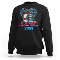 Our First Christmas Together 2024 Sweatshirt - Wonder Print Shop