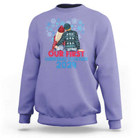 Our First Christmas Together 2024 Sweatshirt - Wonder Print Shop