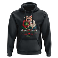 Our First Christmas As Mr Mr 2024 Hoodie LGBT Gay Couple Xmas