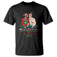 Our First Christmas As Mr Mr 2024 T Shirt LGBT Gay Couple Xmas - Wonder Print Shop