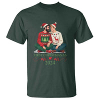 Our First Christmas As Mr Mr 2024 T Shirt LGBT Gay Couple Xmas - Wonder Print Shop