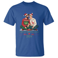 Our First Christmas As Mr Mr 2024 T Shirt LGBT Gay Couple Xmas - Wonder Print Shop