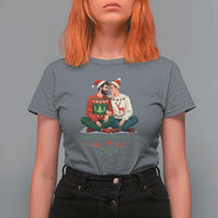 Our First Christmas As Mr Mr 2024 T Shirt For Women LGBT Gay Couple Xmas - Wonder Print Shop
