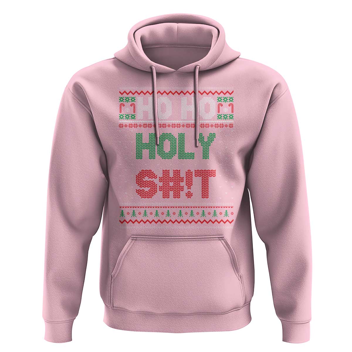 Funny Christmas Hoodie Ho Ho Holy Shit