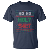 Funny Christmas T Shirt Ho Ho Holy Shit - Wonder Print Shop