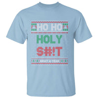 Funny Christmas T Shirt Ho Ho Holy S#!t What A Year - Wonder Print Shop