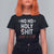 Funny Christmas T Shirt For Women Ho Ho Holy Shit What A Year - Wonder Print Shop