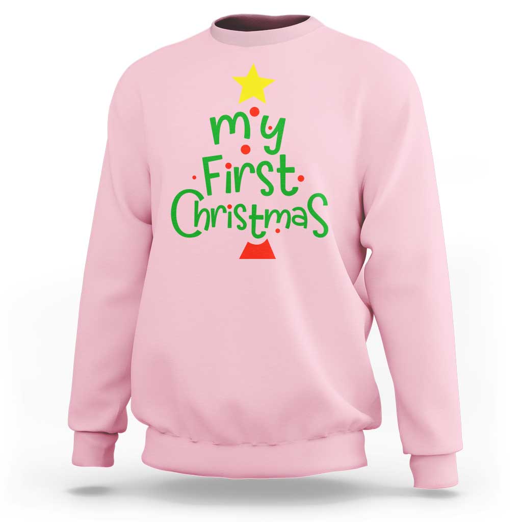 My First Christmas Family Matching Sweatshirt - Wonder Print Shop