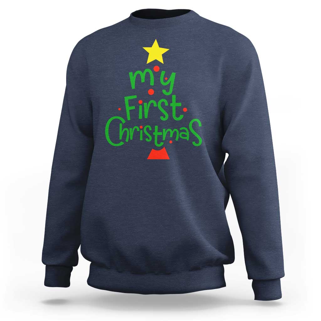 My First Christmas Family Matching Sweatshirt - Wonder Print Shop
