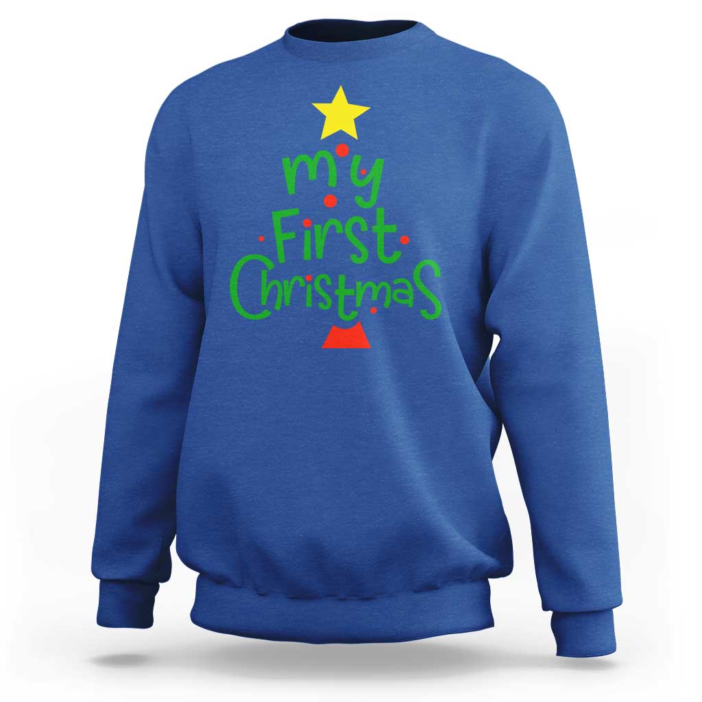 My First Christmas Family Matching Sweatshirt - Wonder Print Shop