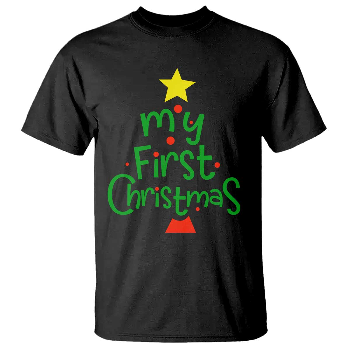 My First Christmas Family Matching T Shirt - Wonder Print Shop