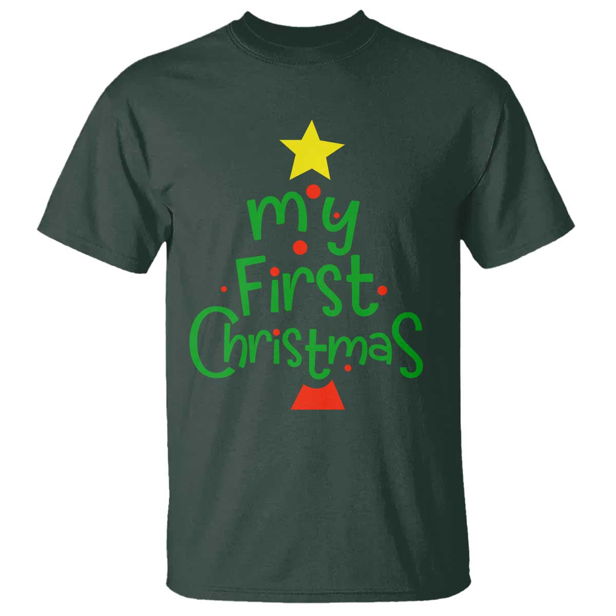 My First Christmas Family Matching T Shirt - Wonder Print Shop