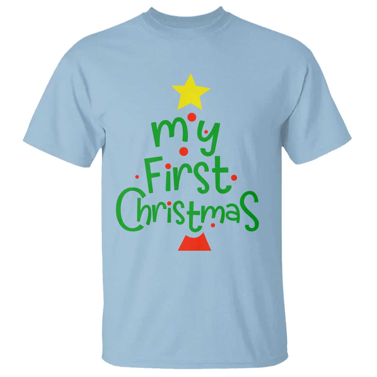My First Christmas Family Matching T Shirt - Wonder Print Shop