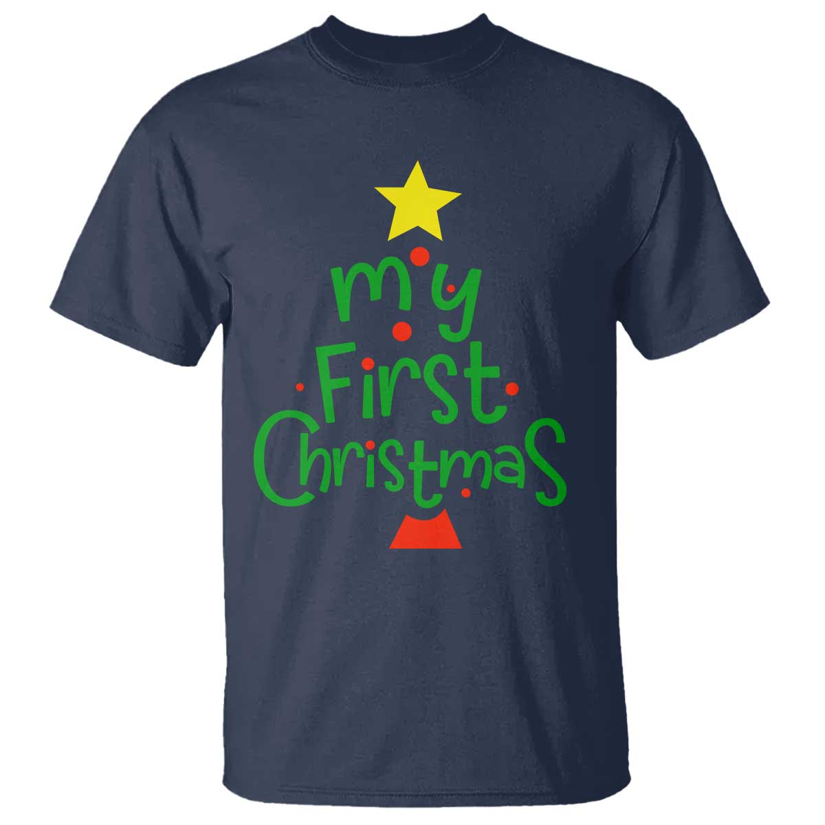 My First Christmas Family Matching T Shirt - Wonder Print Shop