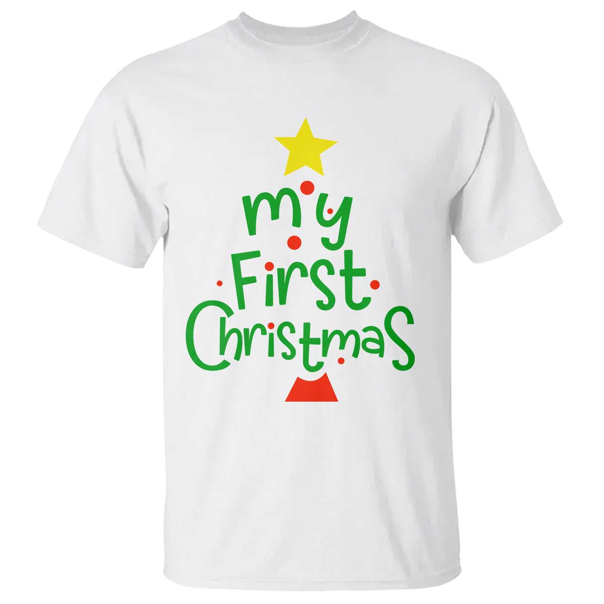 My First Christmas Family Matching T Shirt - Wonder Print Shop