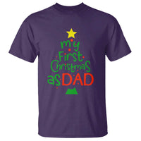 My First Christmas As Dad Family Matching T Shirt - Wonder Print Shop