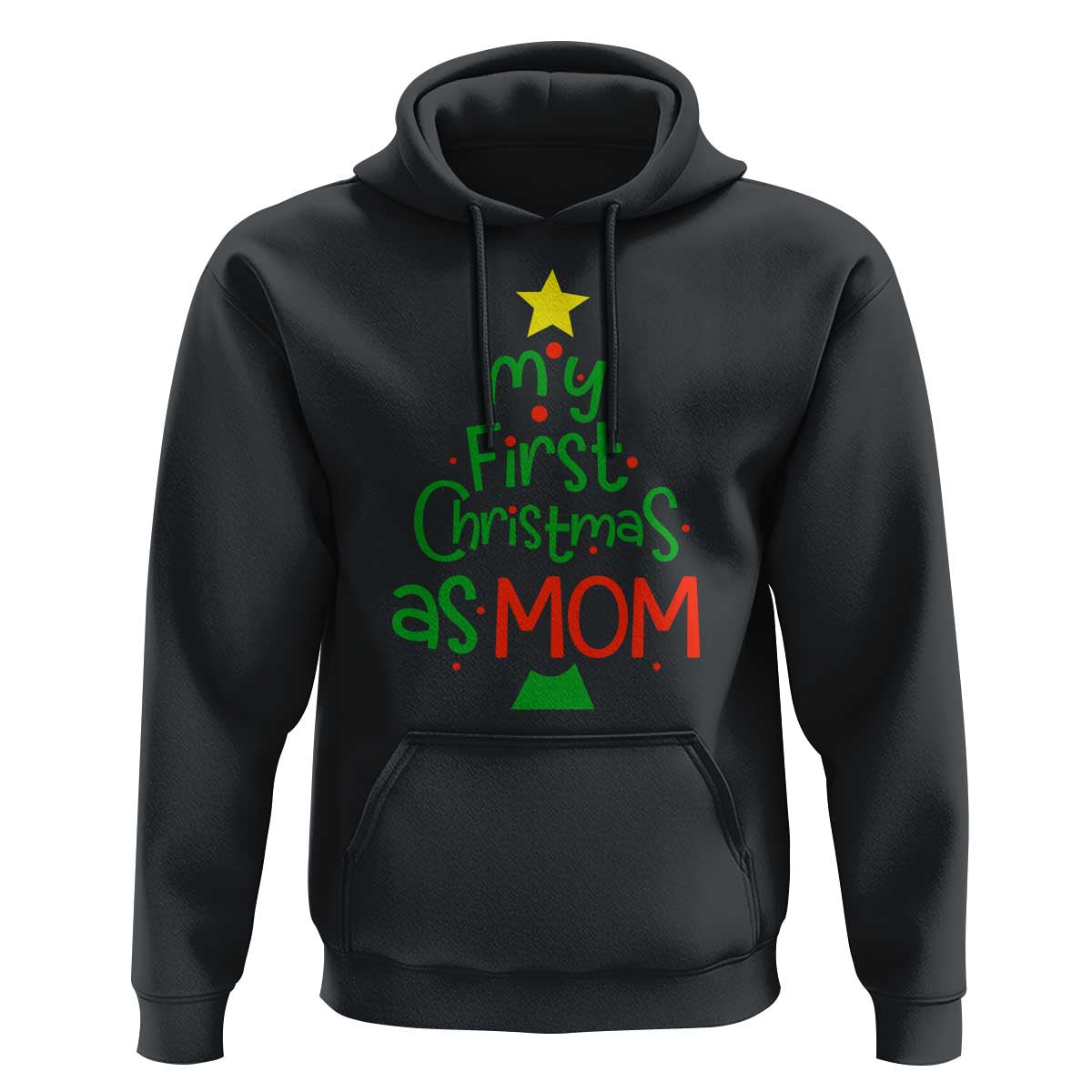 My First Christmas As Mom Family Matching Hoodie