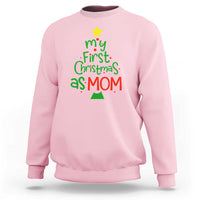 My First Christmas As Mom Family Matching Sweatshirt - Wonder Print Shop