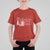 Cute First Christmas T Shirt For Kid Pink Santa Snowman - Wonder Print Shop