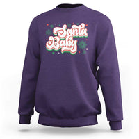Funny Santa Baby Sweatshirt - Wonder Print Shop