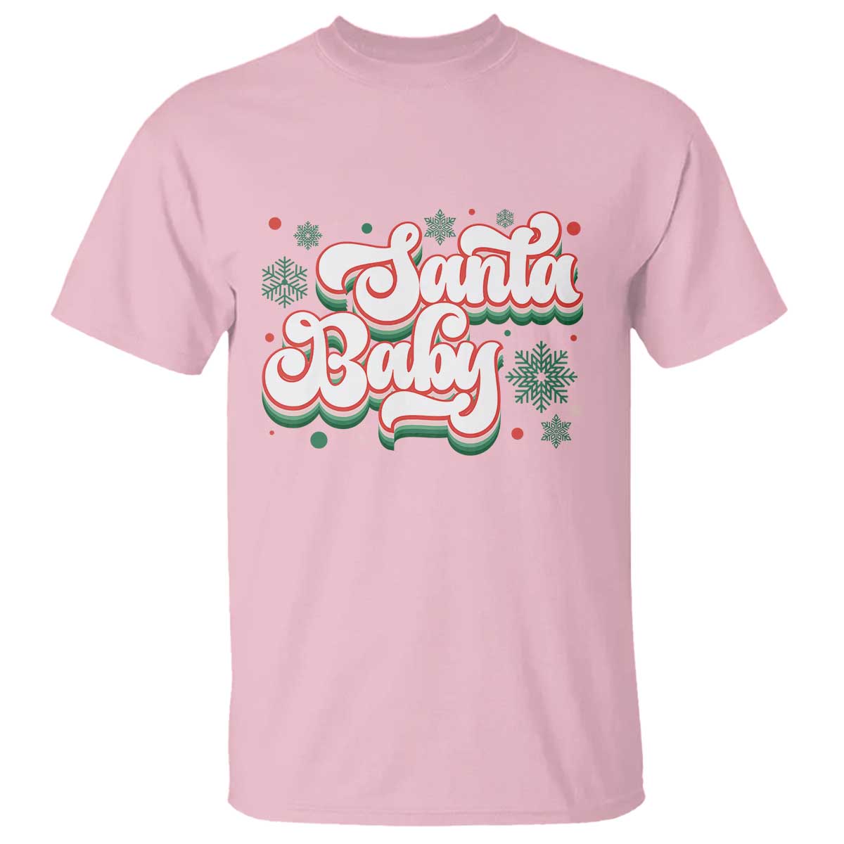 Funny Santa Baby T Shirt - Wonder Print Shop
