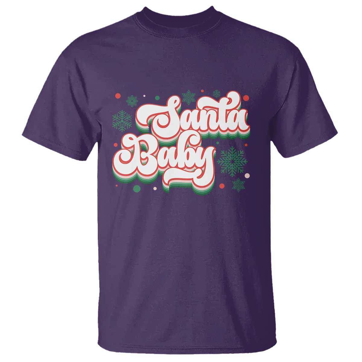 Funny Santa Baby T Shirt - Wonder Print Shop