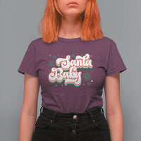 Funny Santa Baby T Shirt For Women - Wonder Print Shop