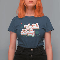 Funny Santa Baby T Shirt For Women - Wonder Print Shop