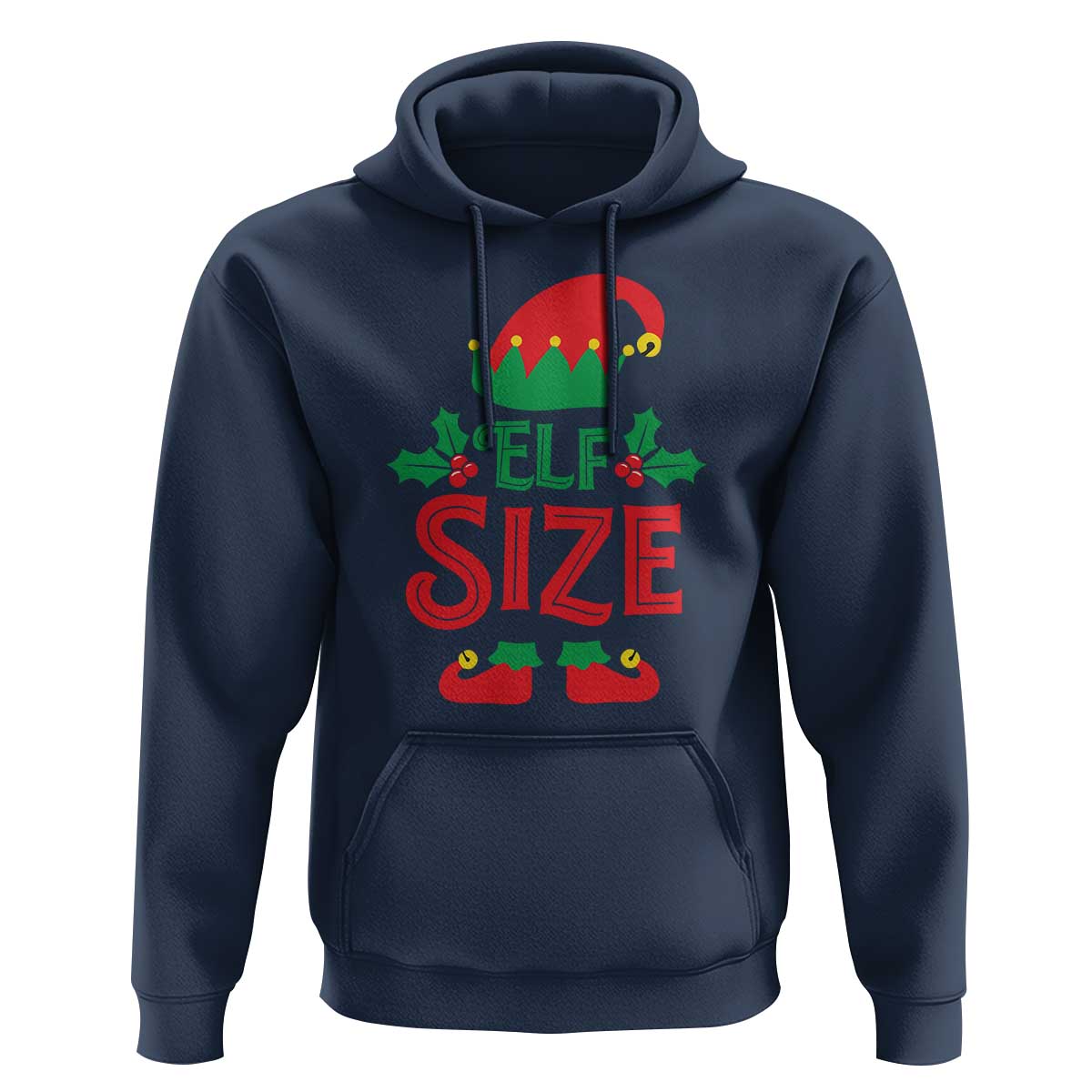 Cute First Christmas ELF Size Hoodie