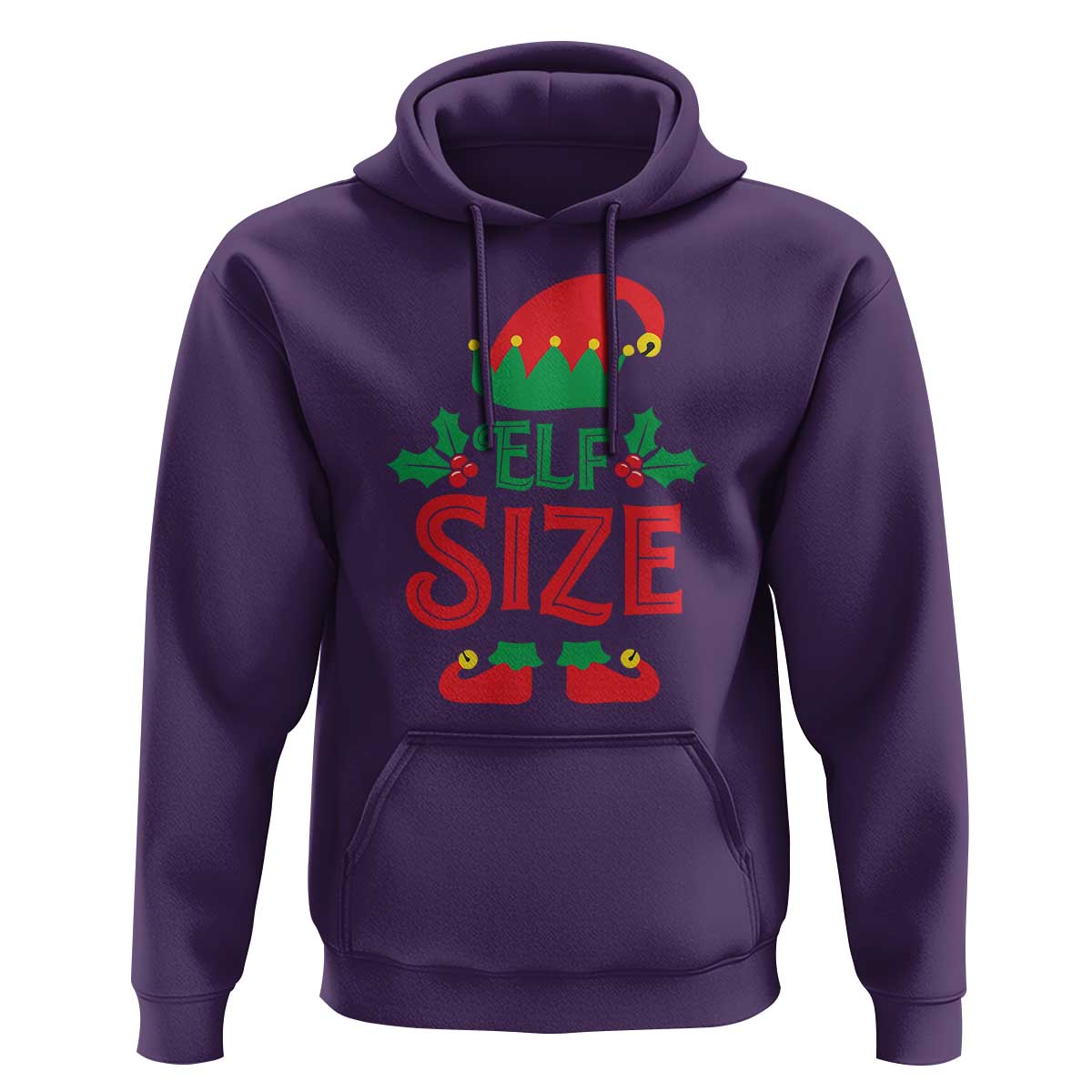 Cute First Christmas ELF Size Hoodie