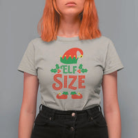 Cute First Christmas ELF Size T Shirt For Women - Wonder Print Shop