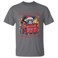 Funny Christmas T Shirt This Little Light Of Mine Lil Dumpster Fire - Wonder Print Shop
