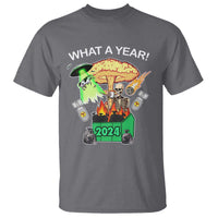 Funny Christmas What A Year Dumpster Fire T Shirt - Wonder Print Shop