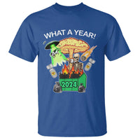 Funny Christmas What A Year Dumpster Fire T Shirt - Wonder Print Shop