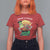 Funny Christmas What A Year Dumpster Fire T Shirt For Women - Wonder Print Shop