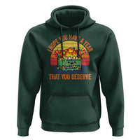 Funny Christmas Dumpster Fire Hoodie I Hope You Have The Year That You Deserve