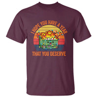 Funny Christmas Dumpster Fire T Shirt I Hope You Have The Year That You Deserve - Wonder Print Shop
