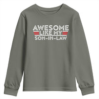Funny Awesome Like My Son In Law Youth Sweatshirt