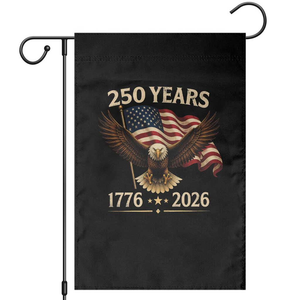 250 Anniversary USA Patriotic Eagle Garden Flag 250th 4th Of July 1776 2026 Flag